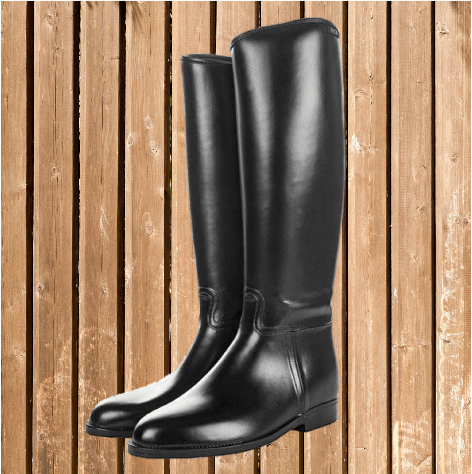 Gummireitstiefel PVC, HKM Gummi-Reitstiefel